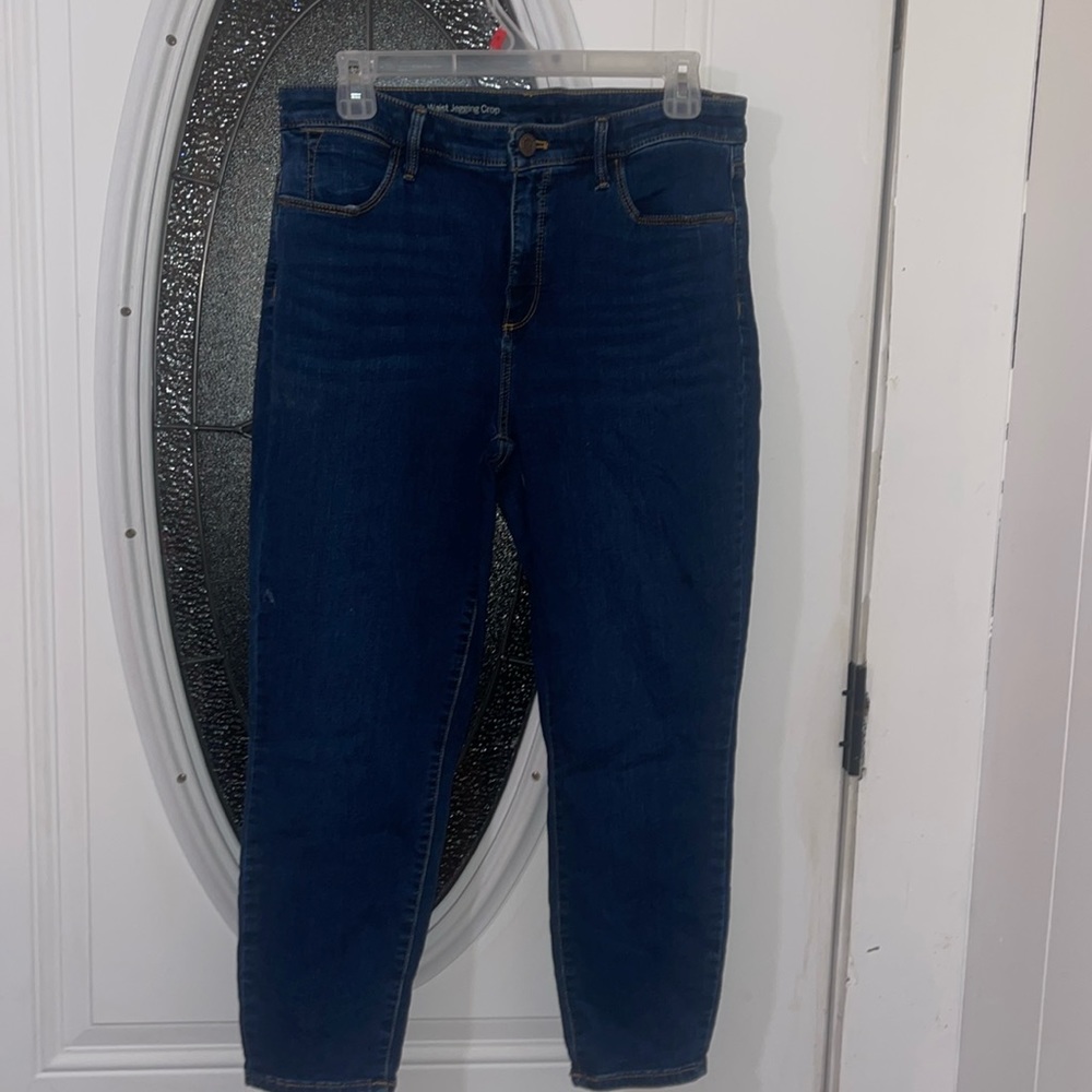 High waisted Talbots jeans.